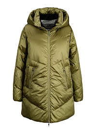 Пуховик женский UNIQA 121007 (оливковый)