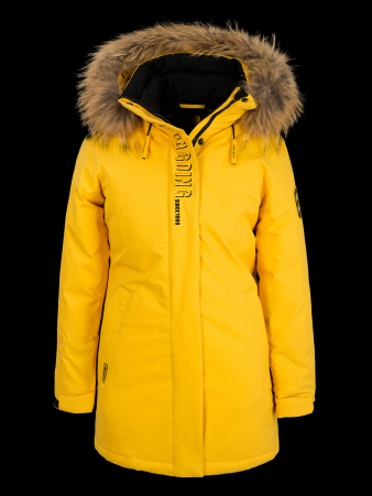 Куртка подростковая  HIGH EXPERIENCE  1458-1 цвет №5528 енот